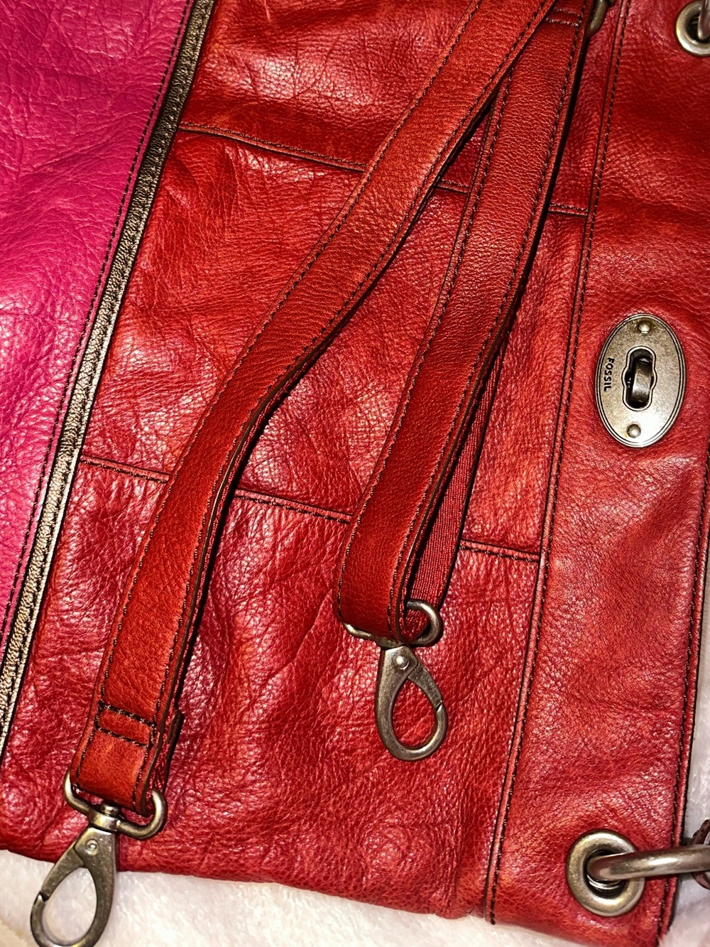 FOSSIL Hobo Satchel - Picture 7 of 15